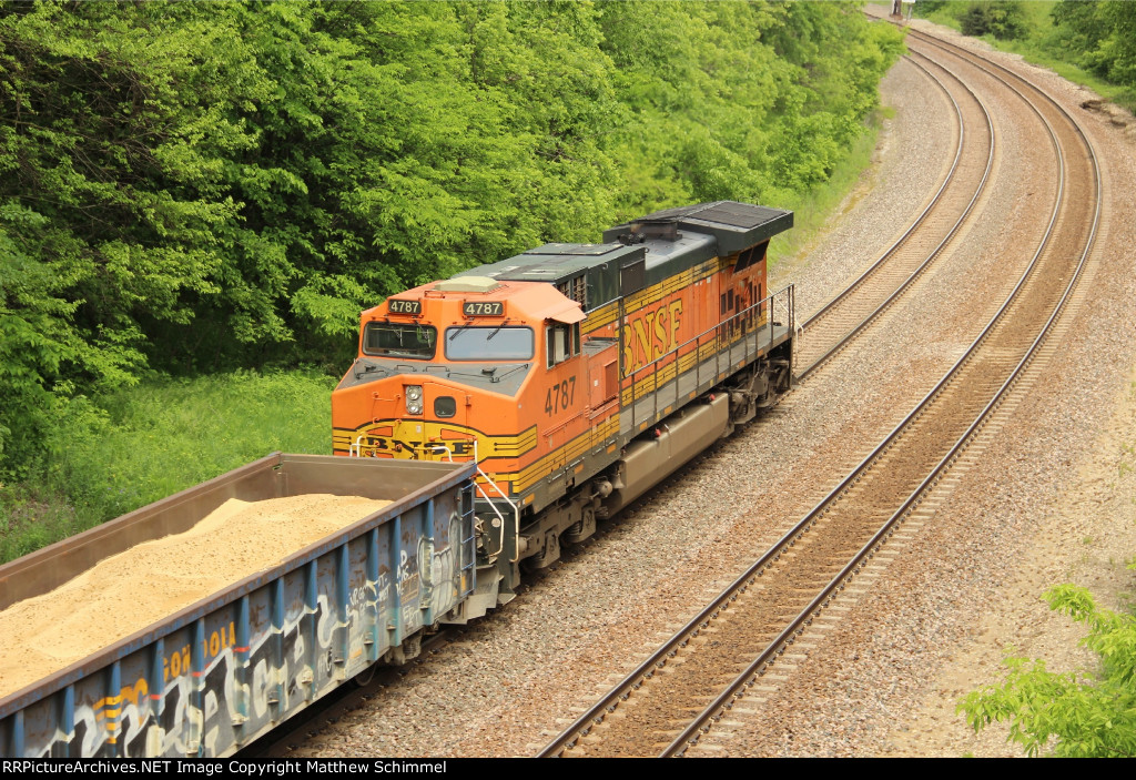 BNSF 4787 - DPU